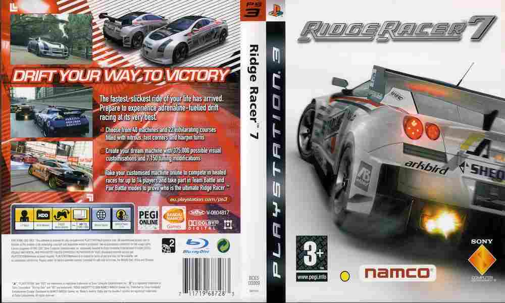 Ridge racer ps3 discount