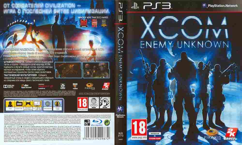 XCOM Enemy unknown Sony PS3 173 205 Xbox 360 Xbox One Sony PS3 PS4 PSVita
